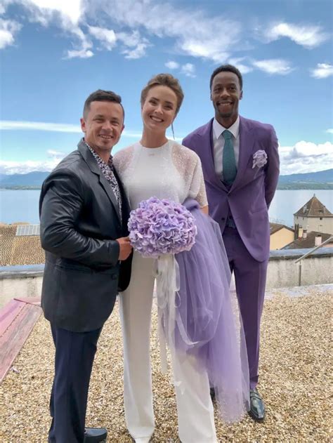 The first photos of Elina Svitolina and Gael Monfils' secret wedding ...