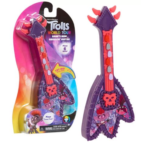 Trolls World Tour Barb’s Mini Groovin’ Guitar - Walmart.com - Walmart.com