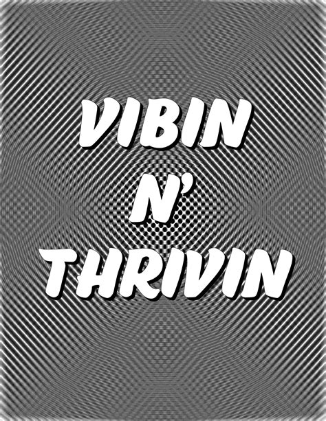 Vibin N' Thrivin Print Quote Wall Art Quotes Typography - Etsy Canada | Quote prints, Wall art ...