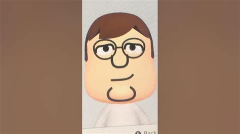 Peter Griffin mii on Nintendo switch #petergriffin #familyguy - YouTube