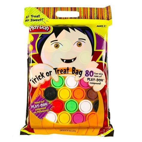 Play-Doh Halloween Trick or Treat Bag, 80 Fun-size cans - Walmart.com - Walmart.com