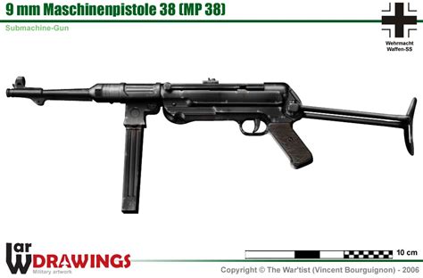 9 mm Maschinenpistole 38 (MP 38)