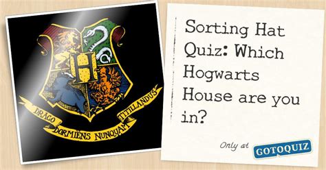 Sorting Hat Quiz: Which Hogwarts House are you in?