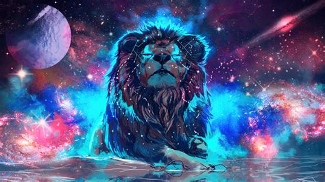 Lion Art Wallpaper 4k HD ID:7264