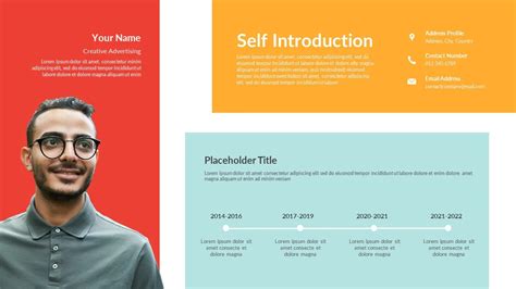 Self Introduction Presentation Template for Google Slides - SlideKit