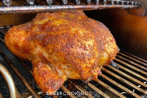 Traeger Whole Chicken Recipe | Smoked Chicken - Shelf Cooking