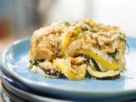 Zucchini and Squash Gratin Recipe | Katie Lee Biegel | Food Network