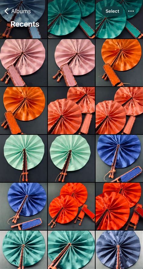 Colorful Ankara fans @mizfaah_florals on ig | Pinterest diy crafts ...