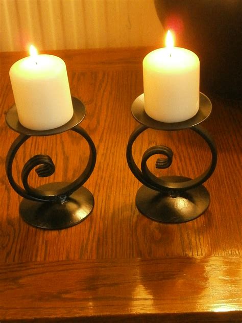 Set 2 candeleros Incluye velas $500.00 Candle Wall Sconces, Wall Candles, Candle Lanterns ...