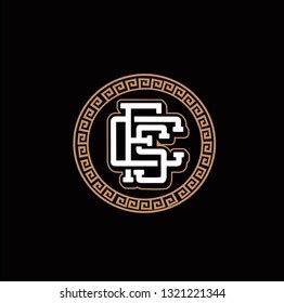 Fcs Monogram Logo Stock Vector (Royalty Free) 1321221344 | Shutterstock