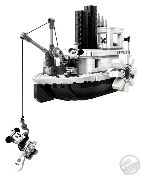 Idle Hands: LEGO Steamboat Willie Set Reveal