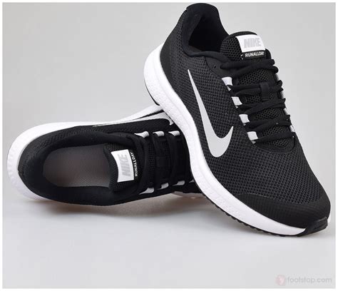 NIKE Men's Black/White RUNALLDAY Running Shoes (898464-001) for Men ...