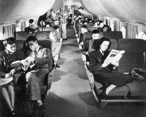 Boeing 377 interior photos