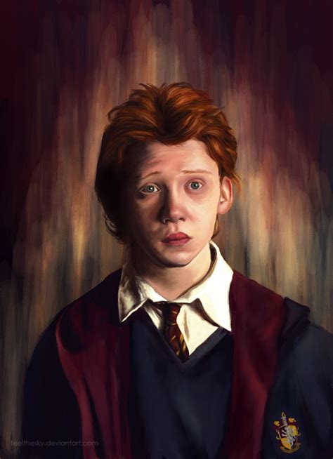 The Biggest Fear by feelthesky on DeviantArt | Harry potter drawings, Ron weasley fan art, Harry ...