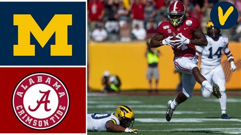 #14 Michigan vs #13 Alabama Highlights | 2020 Citrus Bowl Highlights | College Football - YouTube