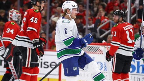 Canucks' Win Over Blackhawks Comes Down To ‘Will and Effort ...