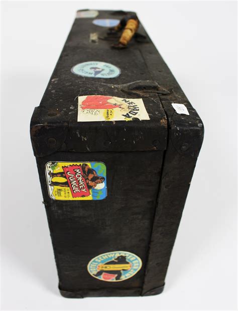 Vintage Suitcase – Black – Collective Rentals Design House