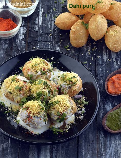 dahi puri recipe | dahi batata puri | how to make dahi puri | dahi batata puri street food