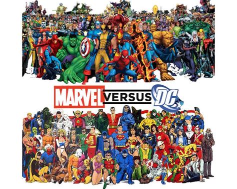 Can You Cast Your Votes for Marvel Versus DC Character Counterparts ...