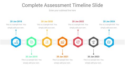 Stages Horizontal Timeline Powerpoint Infographic | CiloArt