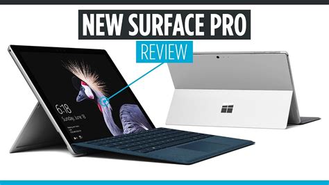 Review: The New Microsoft Surface Pro (2017) Surface Pro 5 - YouTube