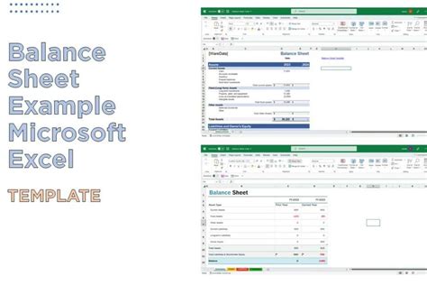 Balance Sheet Excel Example - WareData | Tech enthusiast