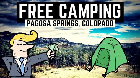 Free Camping in Pagosa Springs, Colorado 🚐🇺🇸 Full Time Cheap RV Living 🌌 Boondocking Camp - YouTube