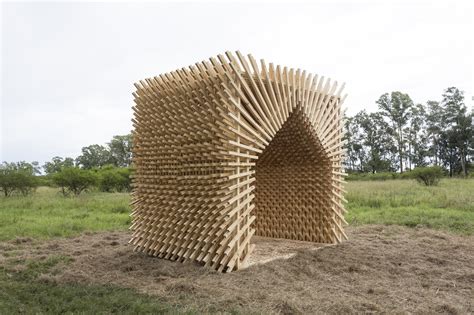 Students Construct Timber Structures in the Argentinian Countryside at Hello Wood Argentina ...