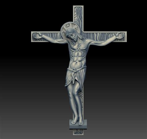 3D print model JESUS ON THE CROSS christ | CGTrader