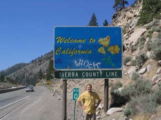 Ken, Welcome to California, Interstate 80, California | Flickr