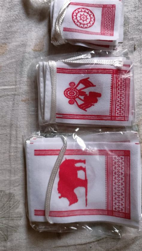 White Velvet Assam flag at Rs 8/piece in Siliguri | ID: 25877183397