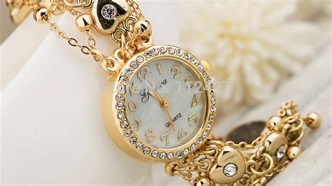 Stylish 22k Gold Bracelet Watches For Women/Ladies - YouTube