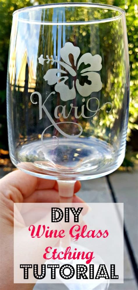 DIY Etched Glass Easy Step by Step Tutorial! - Leap of Faith Crafting