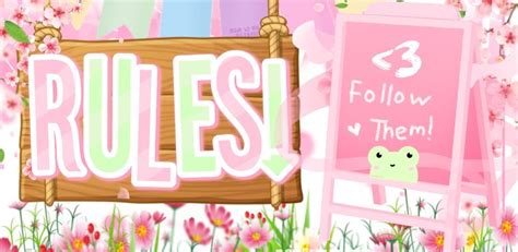 ﹙𝐁𝐚𝐧𝐧𝐞𝐫﹚☆ Rules〻 | Blog template, Banner, Header tumblr