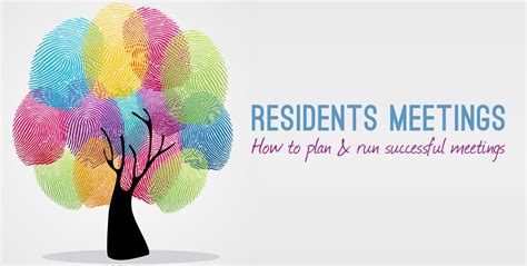 How to Run Successful Resident Council Meetings | Resident, Success, How to plan