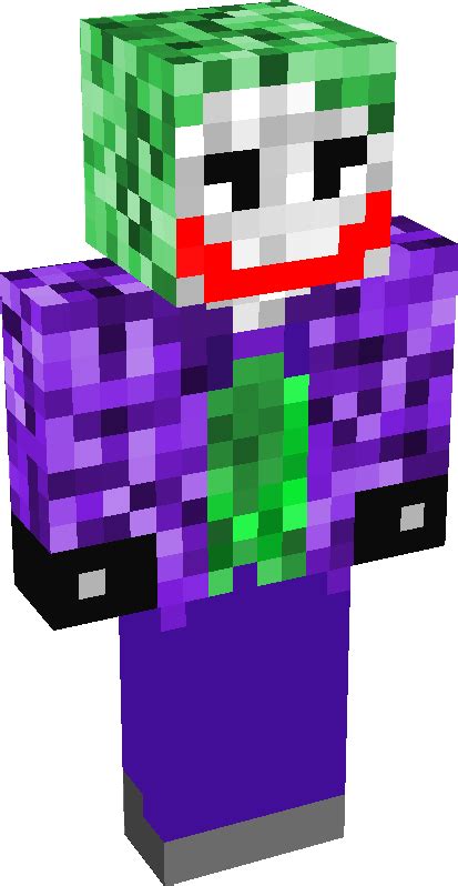 Minecraft Skin Editor | Joker (batman) | Tynker