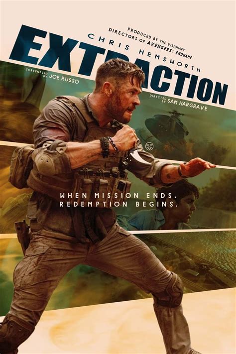 Extraction (2020) Action Movie Poster, Action Movies, Movie Posters ...