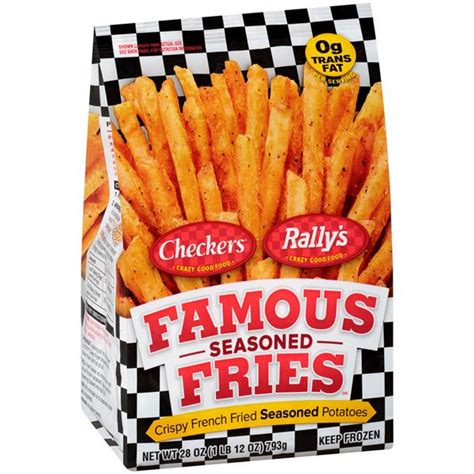 Checkers Rally's Famous Seasoned Fries 28 oz. Bag | Hy-Vee Aisles ...