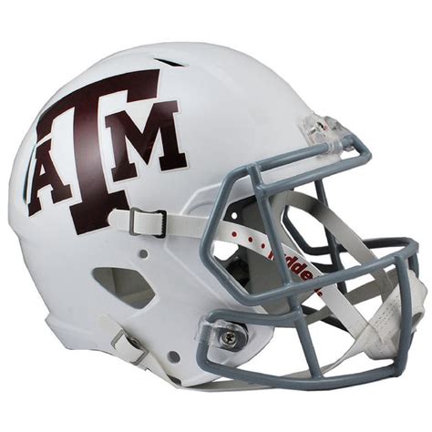 Texas A&M Aggies White Riddell Speed Replica Football Helmet – The Speedy Cheetah