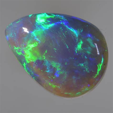 3.35 CT Crystal Black Opal from Lightning Ridge ( ON HOLD ) cb268 ...