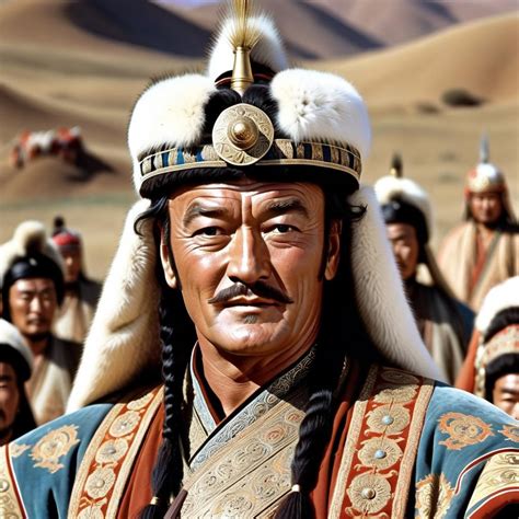 John Wayne as the iconic Genghis Khan - AI Generated Artwork ...