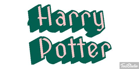 Harry Potter Movie Animated GIF Logo Designs