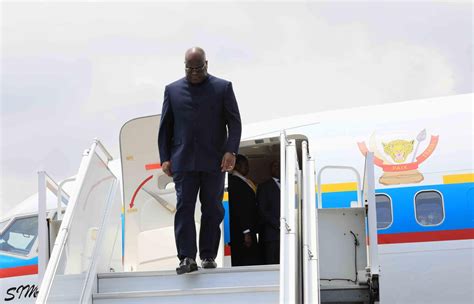 Félix Tshisekedi arrives in Luanda - Angola