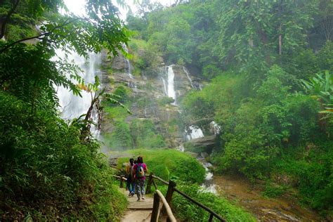 hiking at doi inthanon, hiking at doi inthanon national park, trekking ...