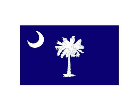 3 ft x 5 ft Polyester State Flag - South Carolina