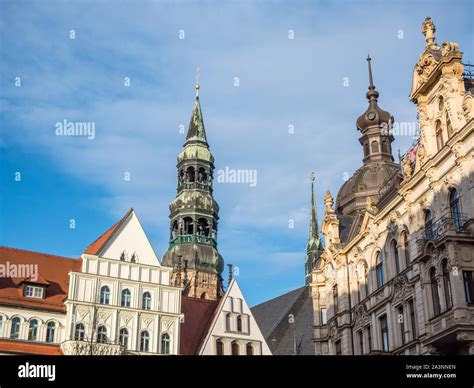 Zwickau in East Germany Stock Photo - Alamy