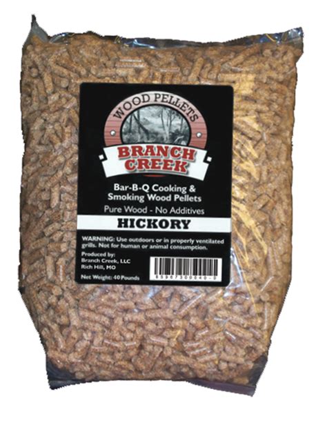 Hickory Smoker Pellets - Wood Pellets Great for Pork, Ribs, Beef, Chicken