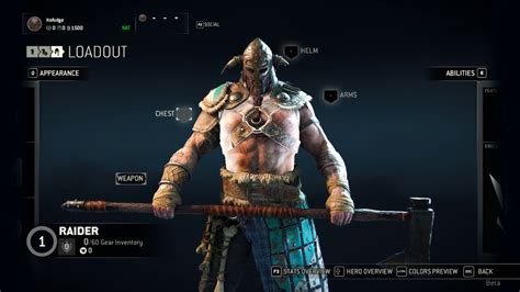 For HONOR Beta, A Look at Character Customization, part 2 - YouTube