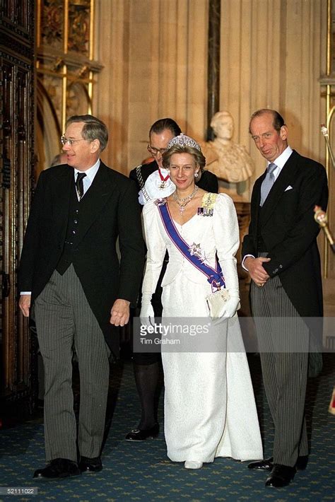 The Duke And Duchess Of Gloucester With The Duke Of Kent At The House ...