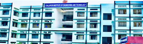 Chalapathi Institute of Engineering and Technology - CIET is Re-Accredited by NBA for the ...